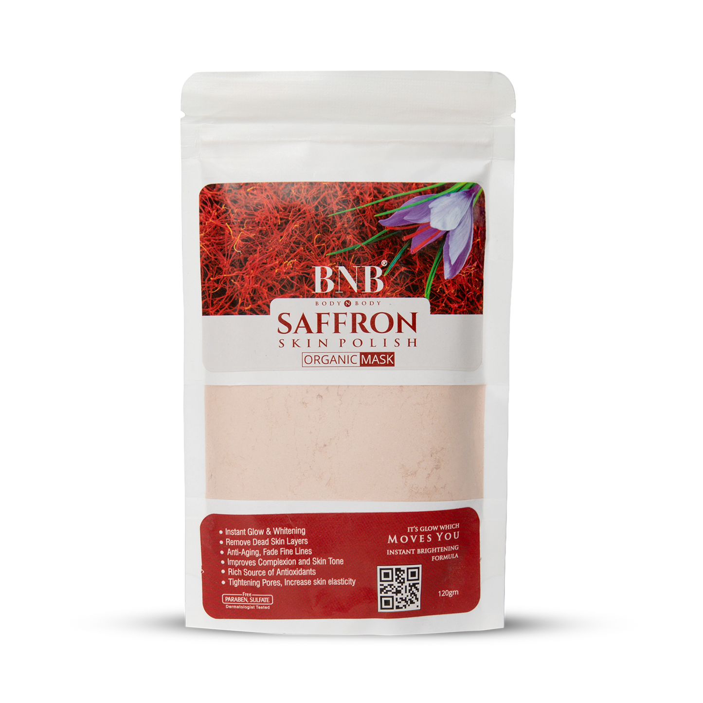 BNB Saffron Skin Polish Mask 120GM