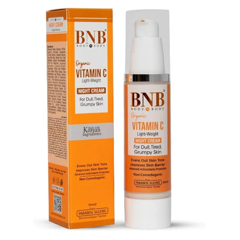 bnb vitamin c night cream