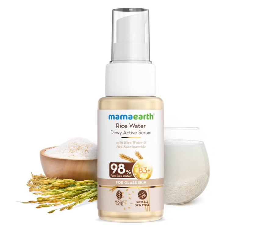 Mamaearth Rice Water Dewy Active - Serum 50ml