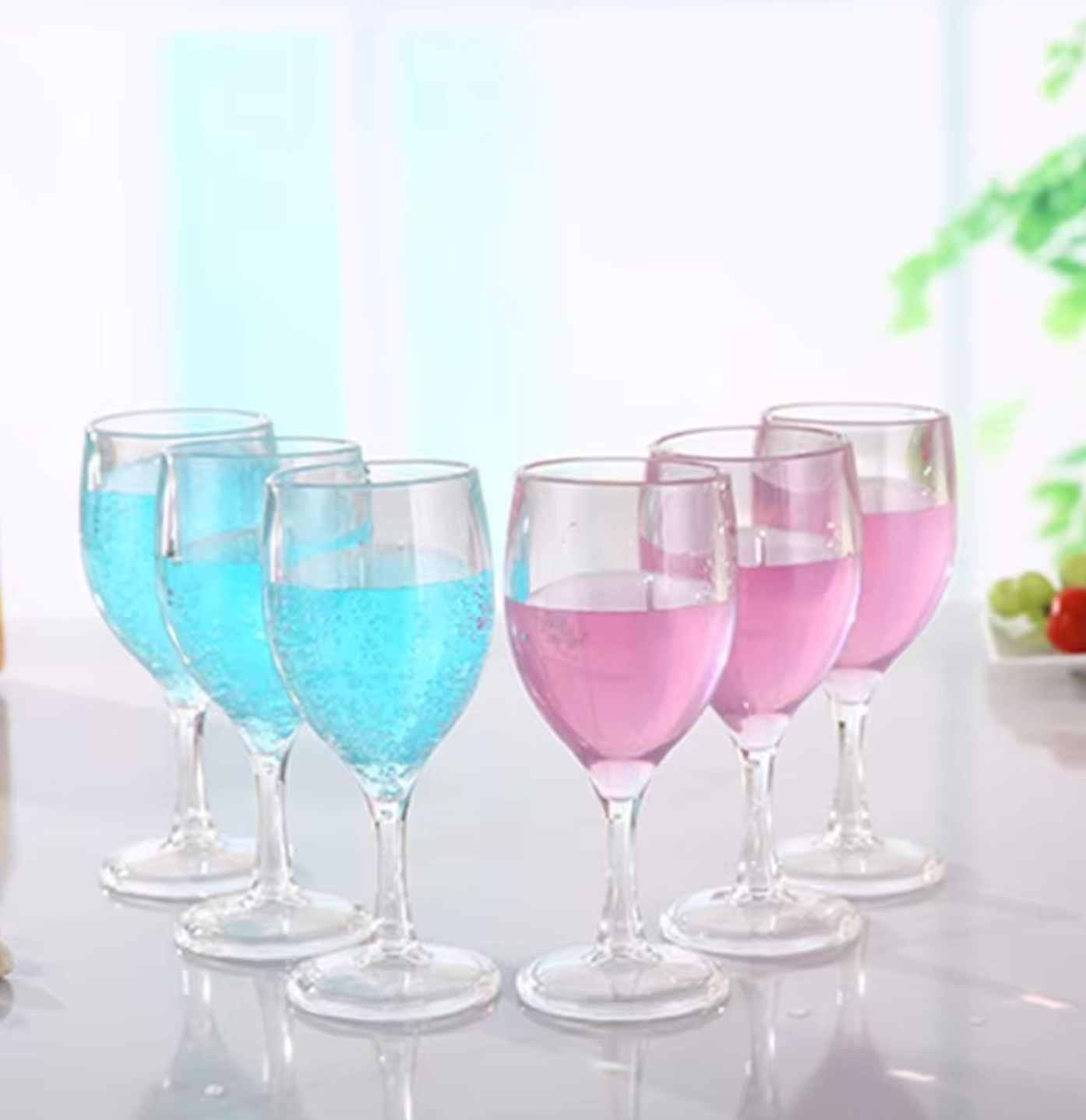 unbreakable wine glass 6 pcs Set