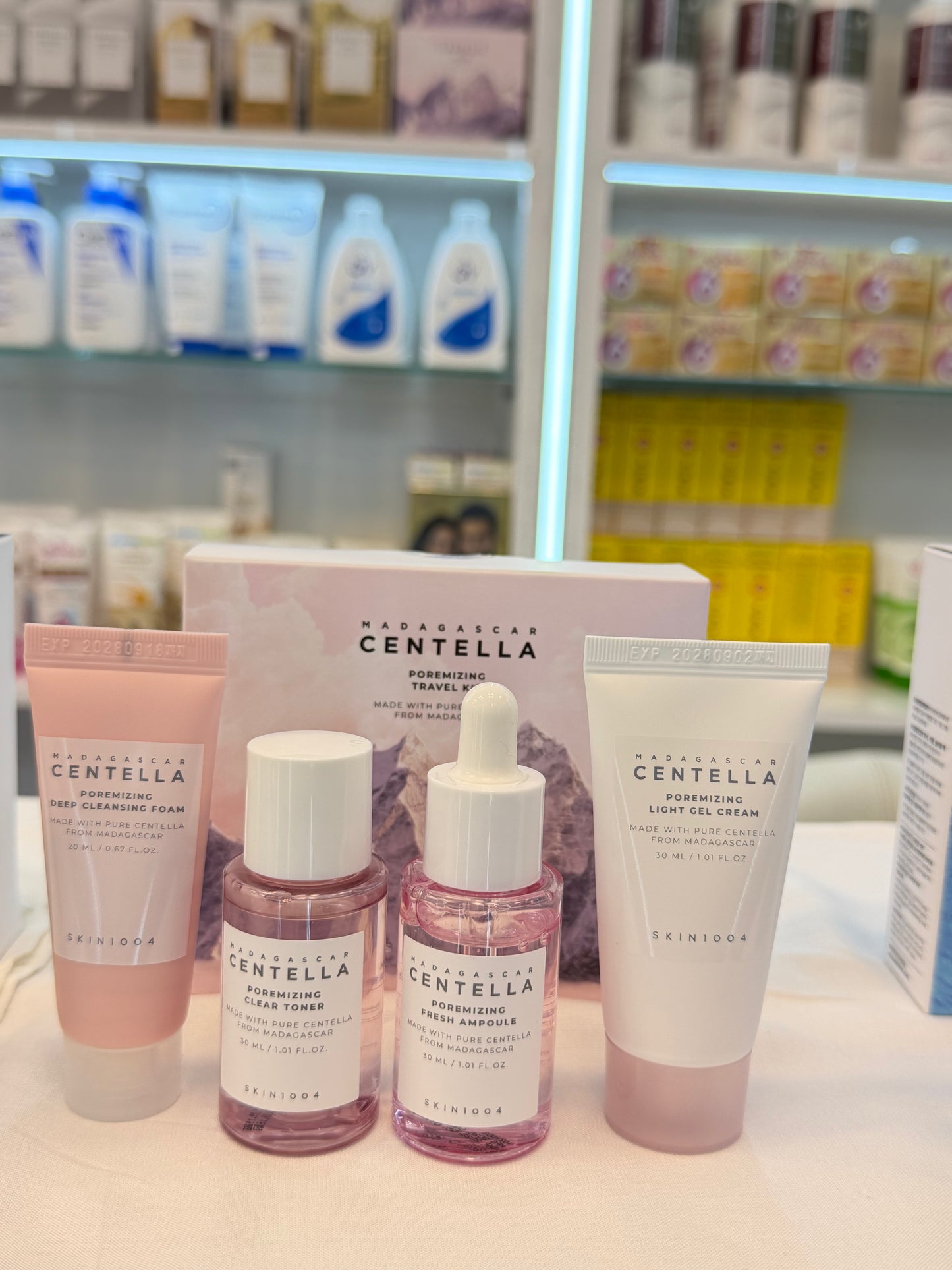 Centella poremizing travel kit