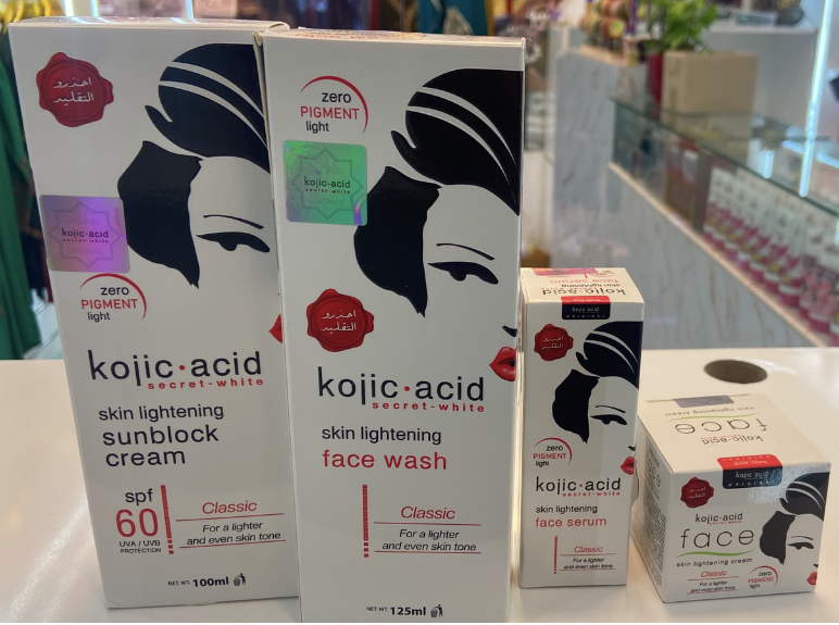 Kojicacid skin brightening 4 pcs set