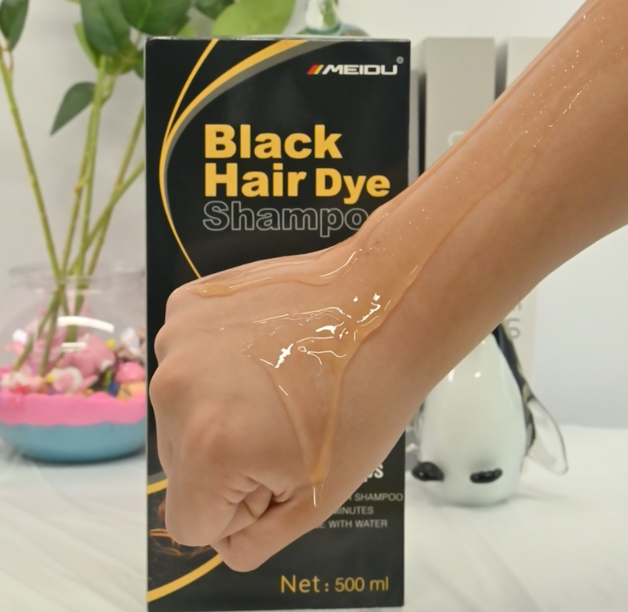 Hair Dye shampoo 500ml