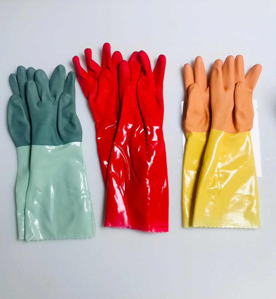 PVC Kitchen Gloves 3 pair - AsSeenOn